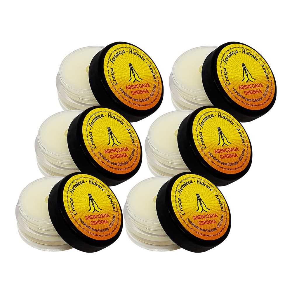 Kit com 6 Abençoadas Cerinhas - Top Beauty