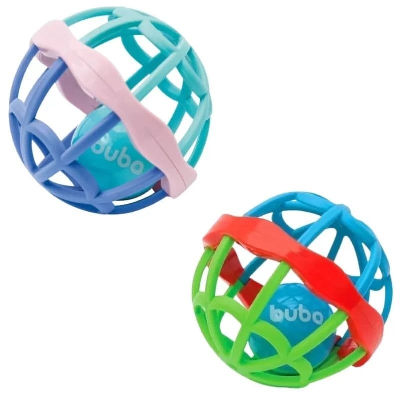 Baby Ball Cute Bola Chocalho Mordedor Para bebê buba menino menina