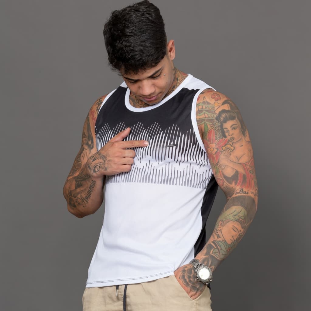 Regata Masculina Dry Fit  Academia Treino