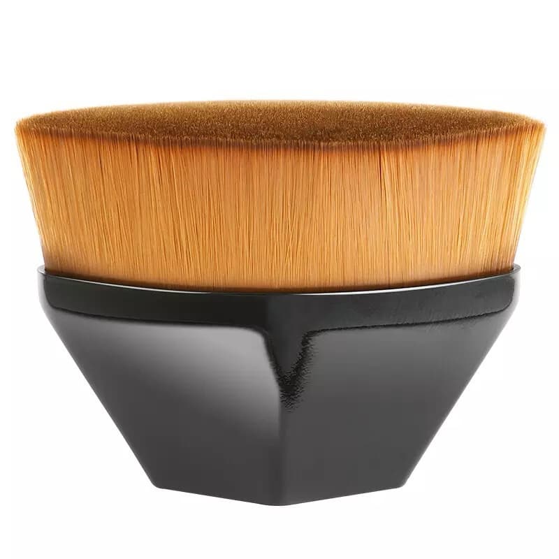 Pincel para Mquiagem Kabuki Profissional Base Plana Alta Densidade