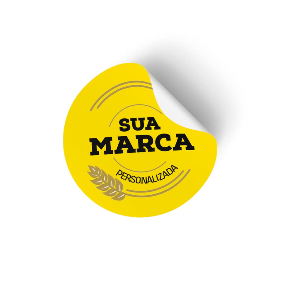 Adesivos Personalizados 4x4 cm - Recorte Eletrônico