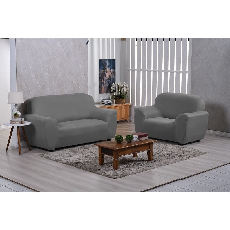 Kit Capa de Sofá Coladinha 2 e 3 Lugares