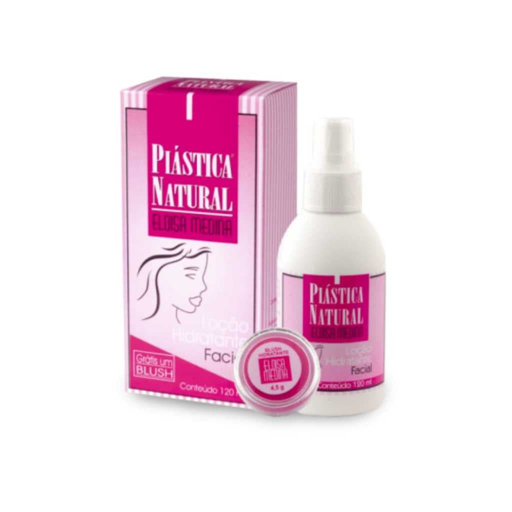 Loção Hidratante Facial Eloisa Medina Plástica Natural Para Todos Os Tipos De Pele De 120ml