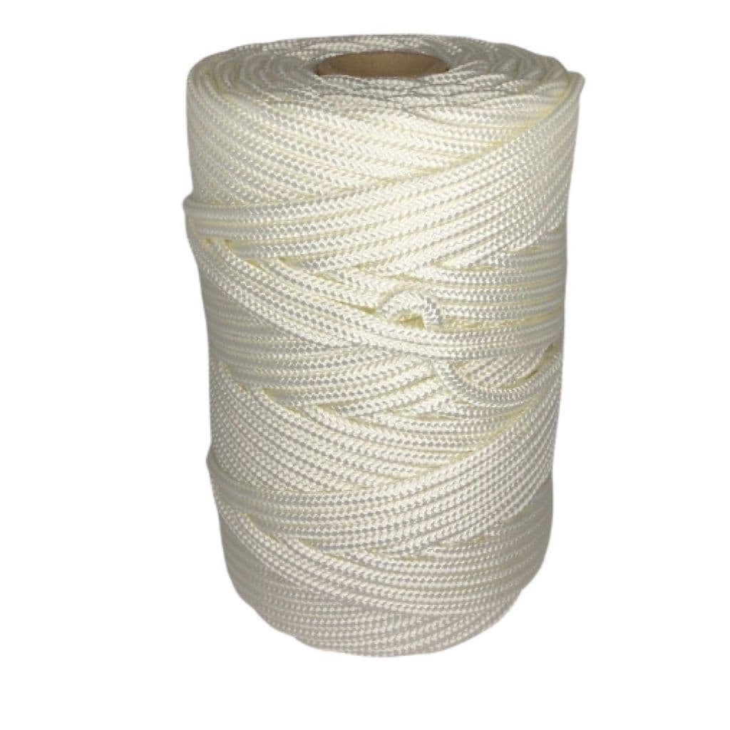 90 Metros de Corda Cordão Para Varal de Teto E  Lona de piscina e Banner 4 MM Resistente Suporta 300kg
