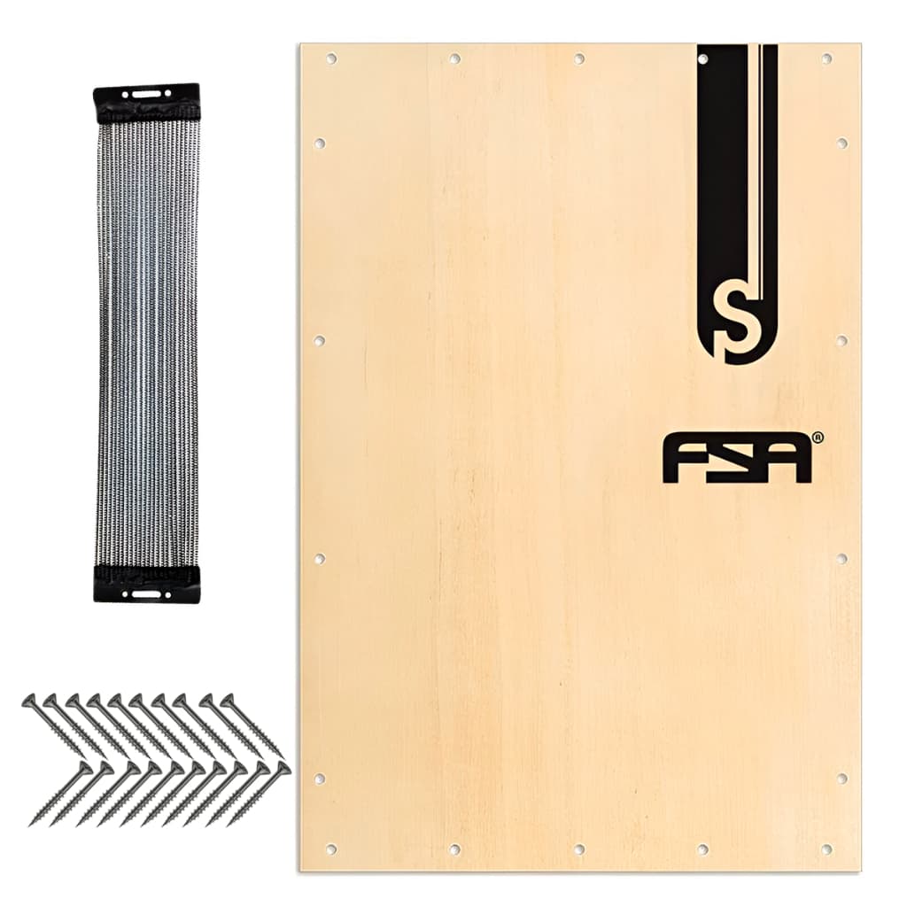 Pele Tampa Natural FSA Para Cajon Standard Com Esteira e Parafusos