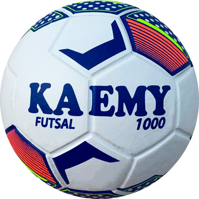Bola de Futsal 1000 Kaemy Adulto PU Ultragrip Soldada 32 Gomos para Quadra