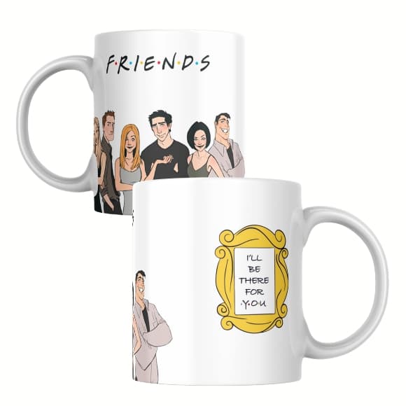 Caneca Série Friends Moldura I'll be there for you