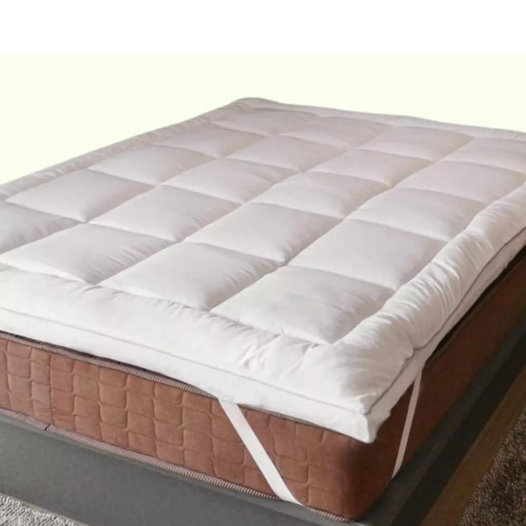 Protetor de Colchão Pillow Top Toque De Plumas Tessi  Extra Macio Tamanho Queen