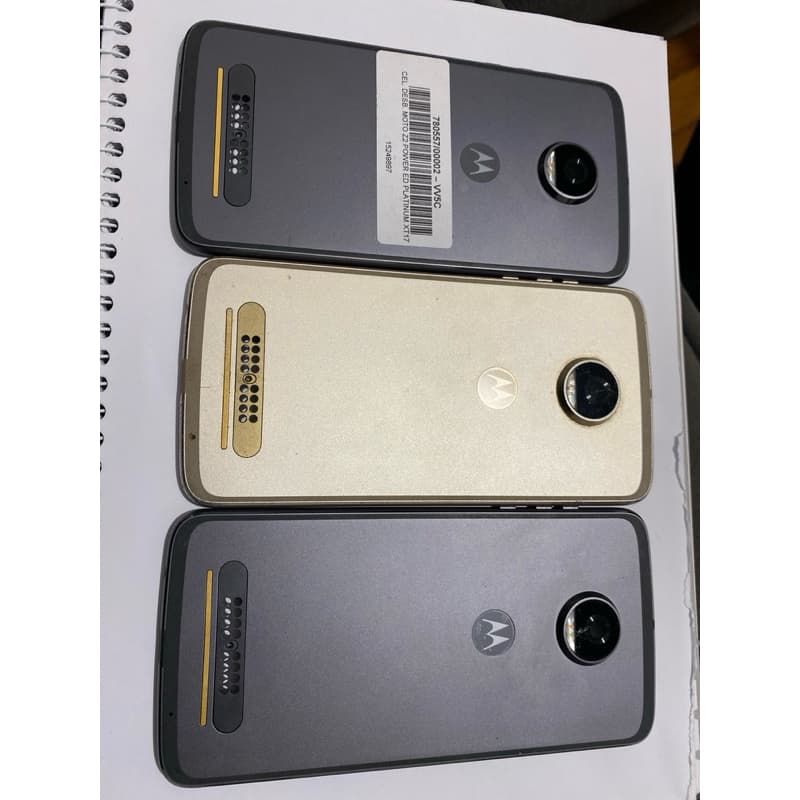 Carcaça Traseira C/ Lente Moto Z2 Play Xt1710