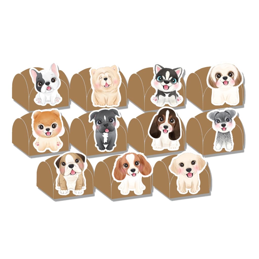 50 OU 100 FORMINHAS PARA DOCES FESTA CACHORRINHOS CACHORRO PET BABY
