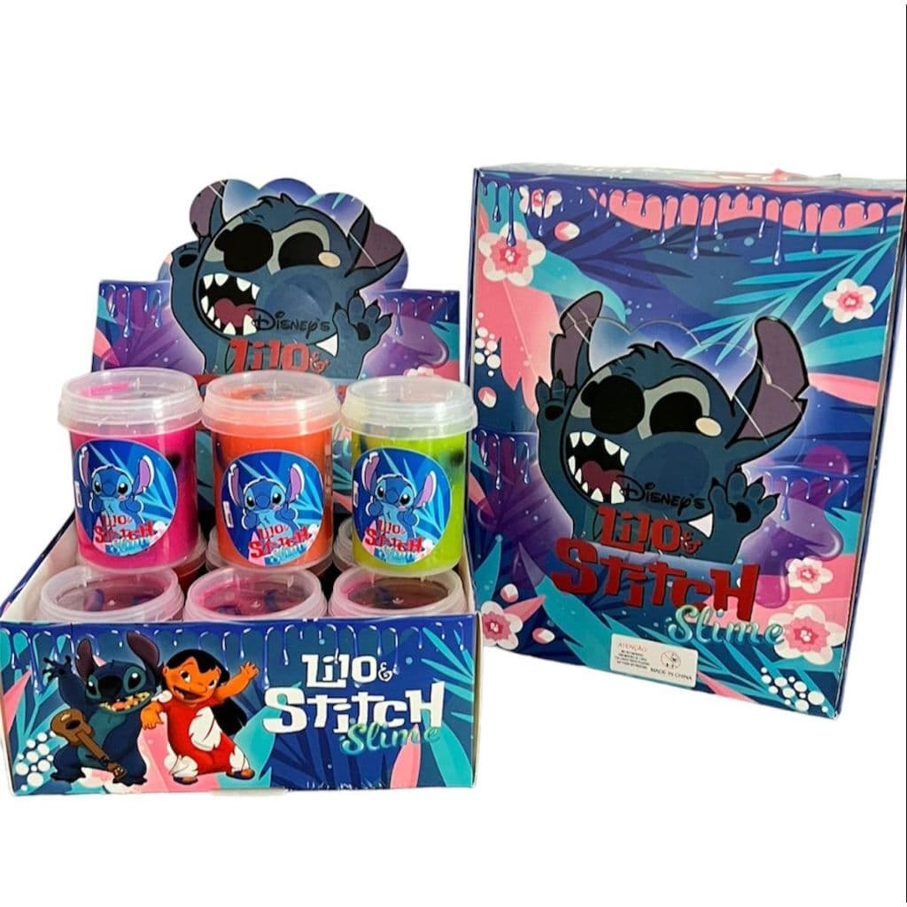 12 Slime L. Stitch com surpresa