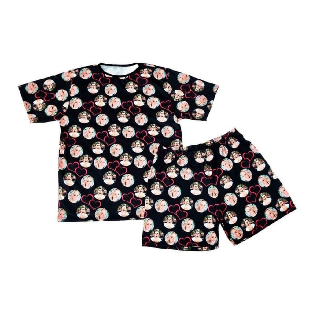Pijama masculino Personalizado Com Foto