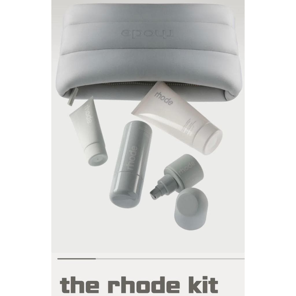 Rhode Set Completo Kit com Quatro Produtos e Necessaire