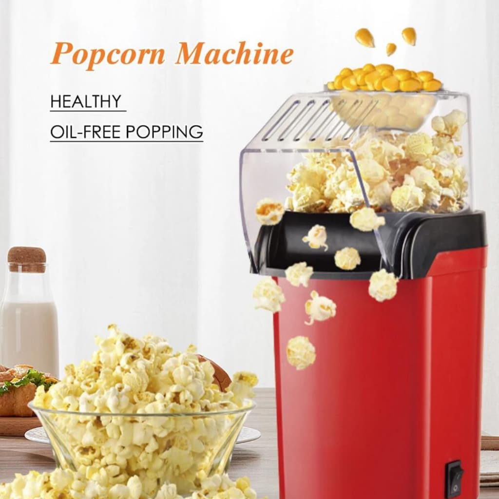 Pipoqueira Elétrica Ar Quente Gourmet Cinema em Casa 110v
