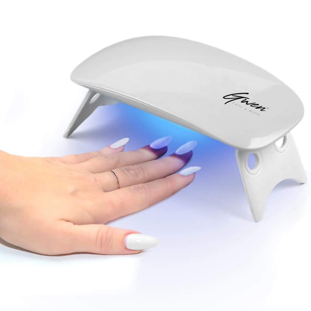 Mini Cabine Secadora Unhas Estufa Forno Led/Uv Cabo Usb 6w Seca Gel Esmalte Manicure Nail Design