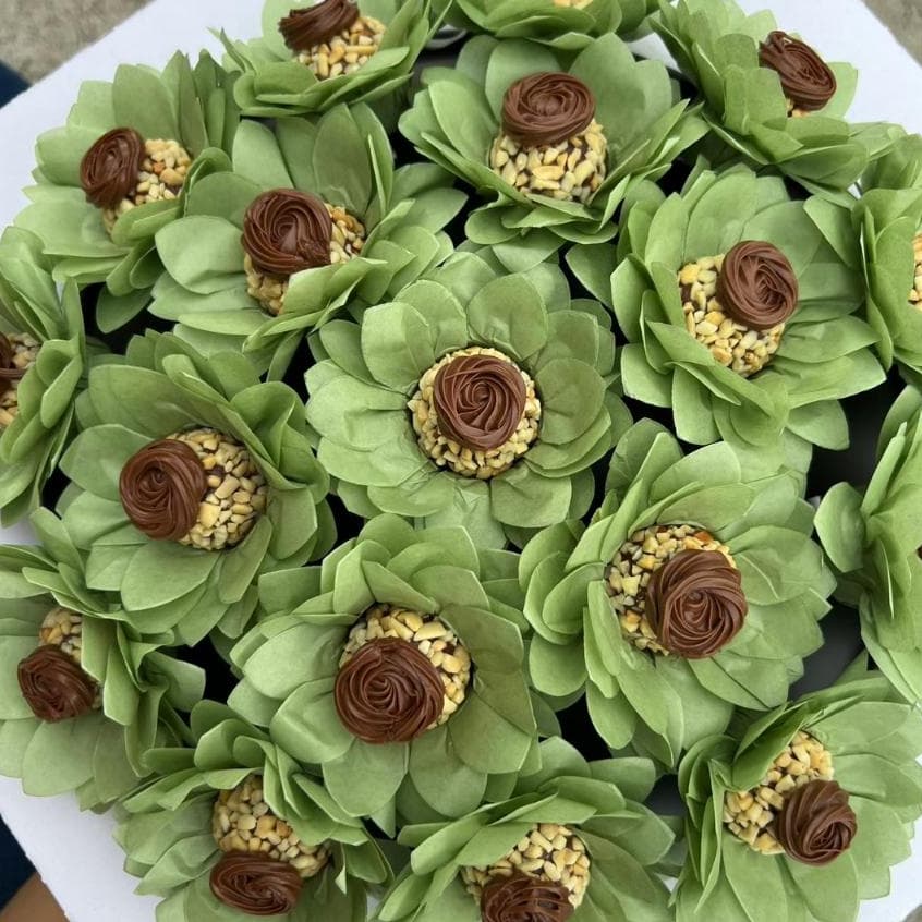 100 Forminhas Para Doces Finos - Girassol