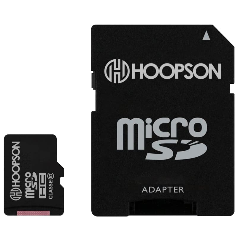 Cartão de Memória Micro SD Classe 10 com Adaptador - Hoopson até 25MB/s