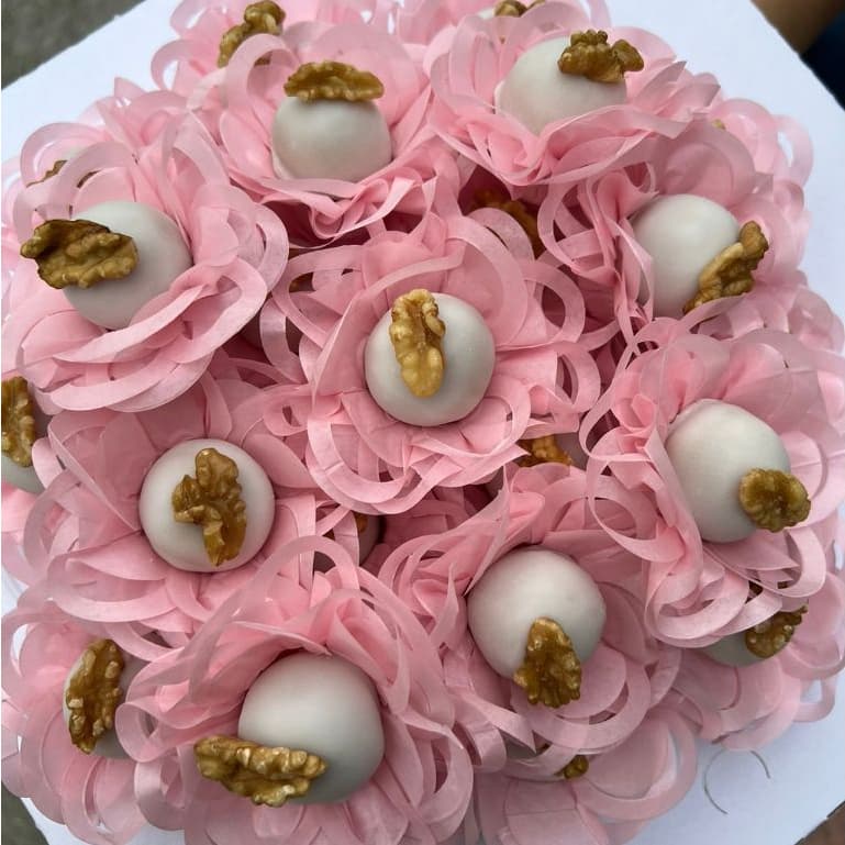 100 Forminhas Para Casamento Camélia Vazada