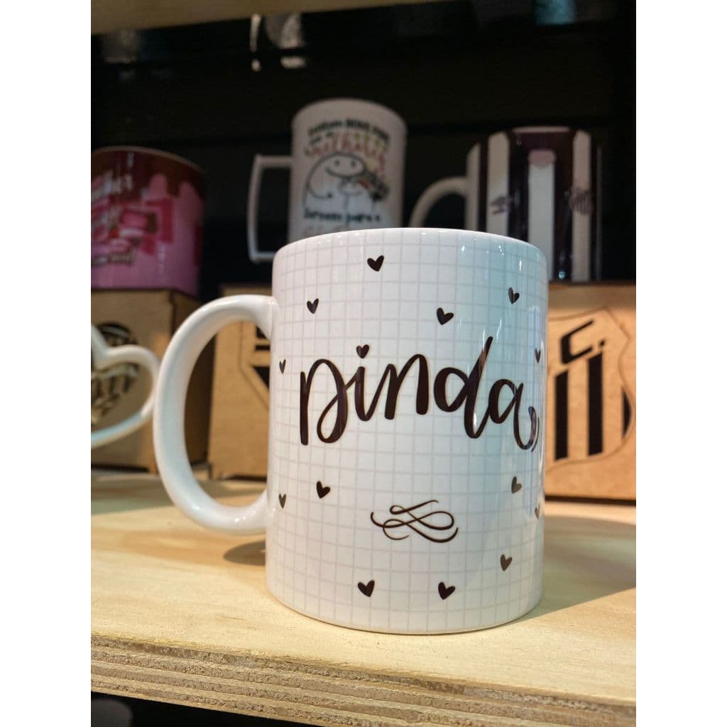 CANECA MADRINHA (DINDA) BATIZADO - ENVIO IMEDIATO