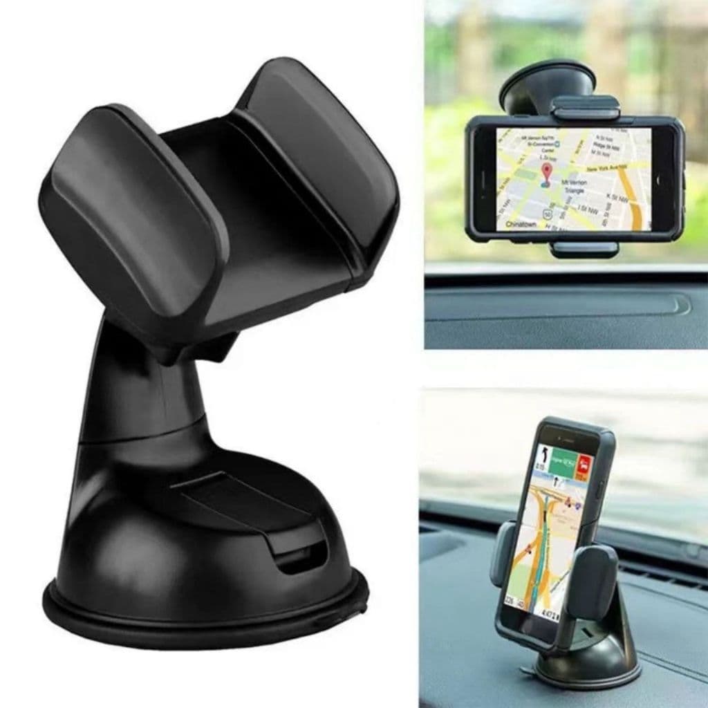 Suporte Celular Veicular Carro Trava Ventosa Painel Vidro