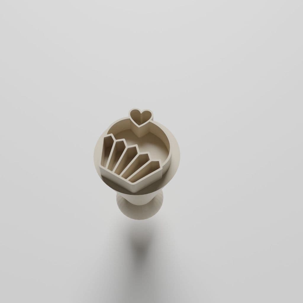 Carimbo para docinhos/brigadeiro - Brigadeiro personalizado com Coração