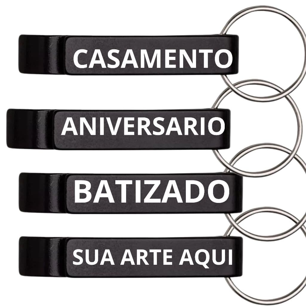 Kit 15 Chaveiros Personalizados a Laser Com Sua Logomarca nome da Empresa Apelido Telefone