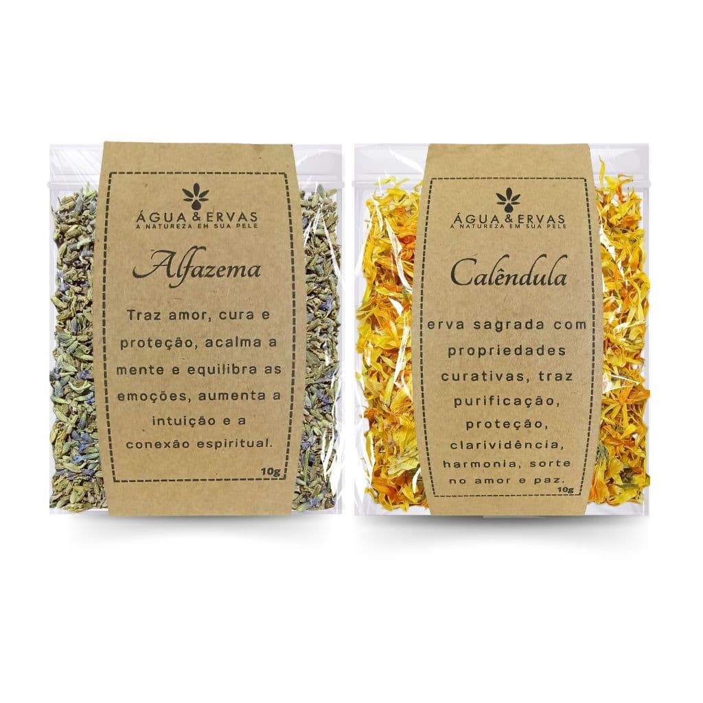 Ervas para Banho | Alfazema e Calendula | Alta Qualidade