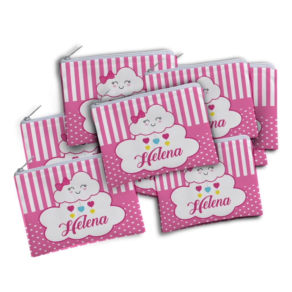 25 Porta Moedas Rústico Lembrancinha De Maternidade Menina bebê se