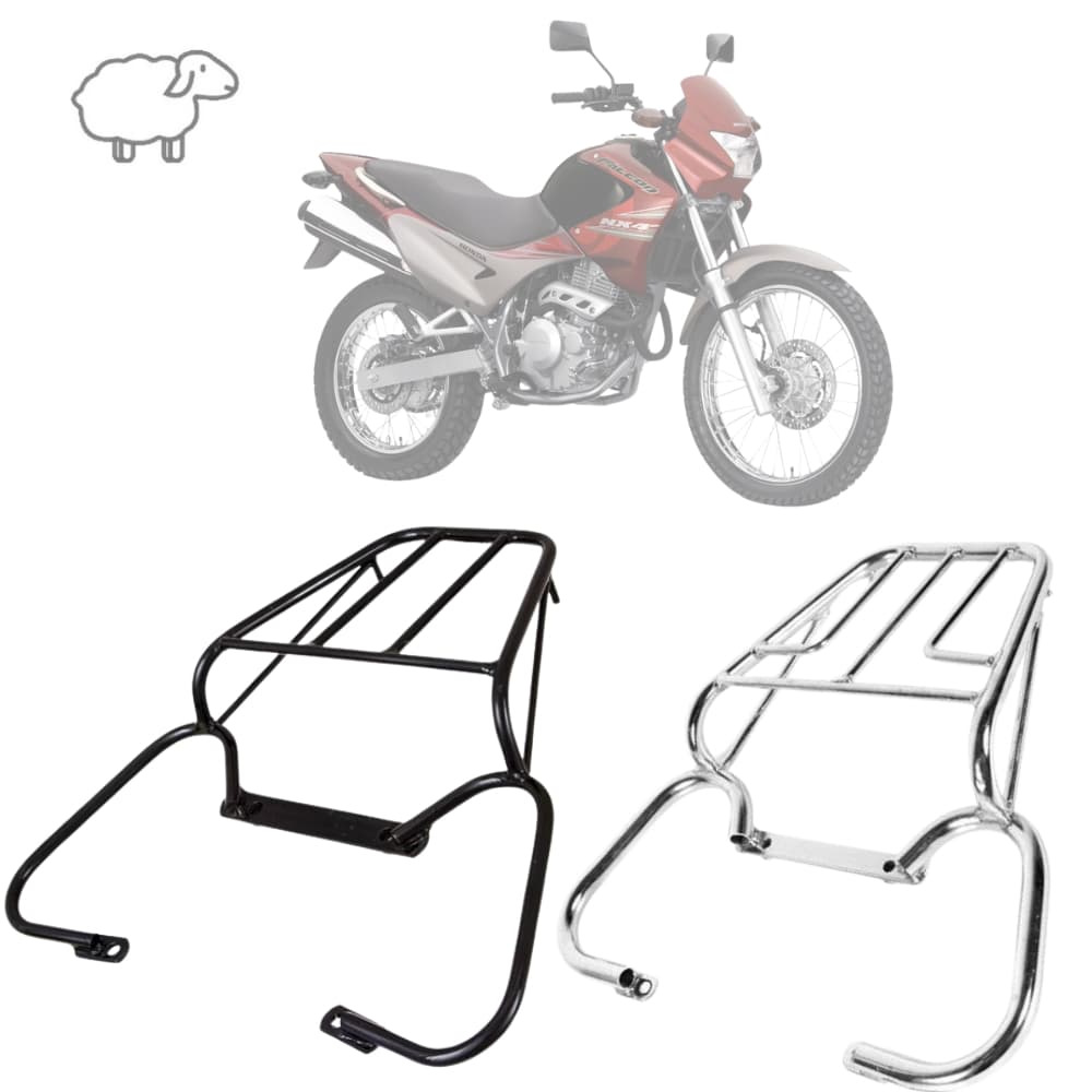 Bagageiro Sansão Churrasqueira Moto Falcon Todos Anos Pro Tork