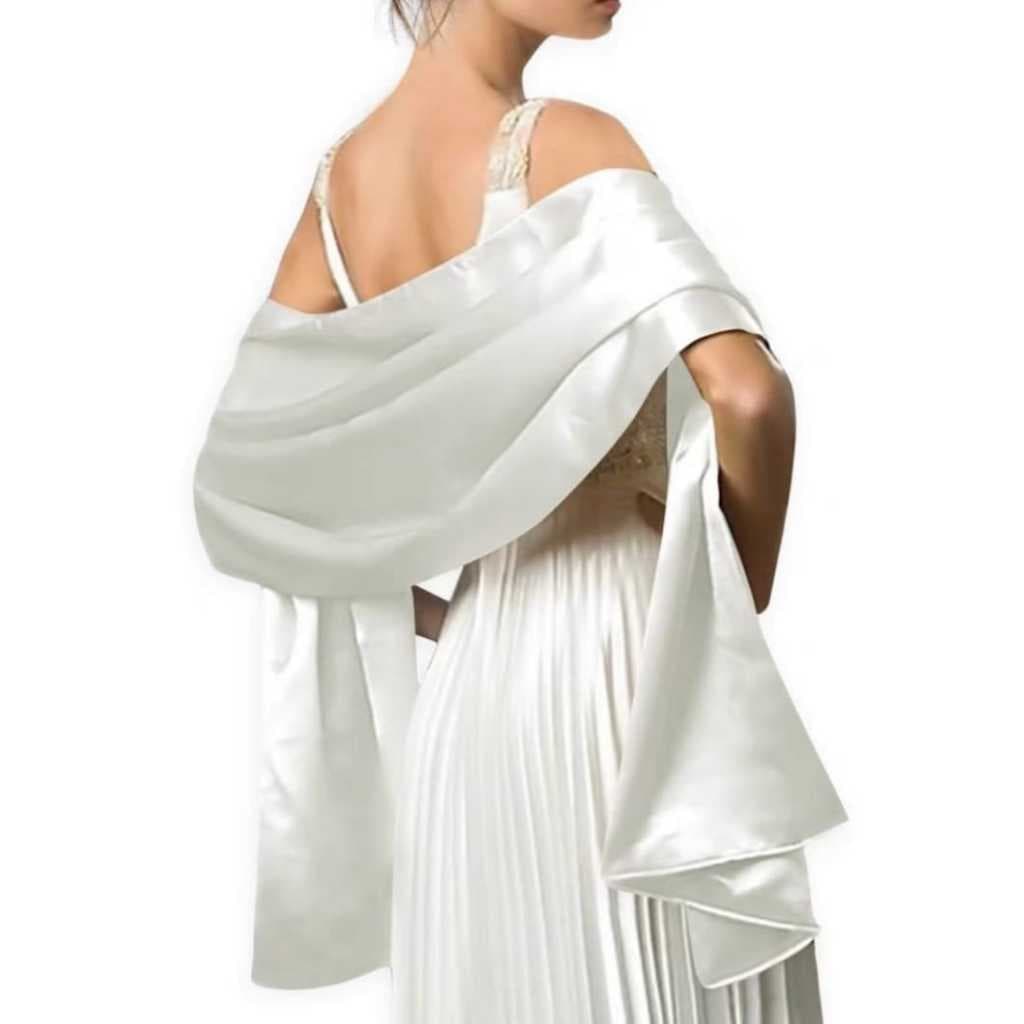 echarpe de seda liso para eventos