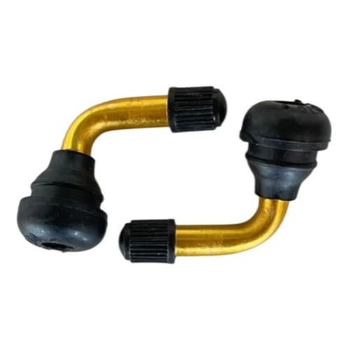 VALVULA DE PNEU 90° SCOOTER (BICO CURVADO)