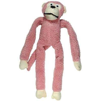 Brinquedo Mordedor Pelúcia Macaco Grande Com Apito