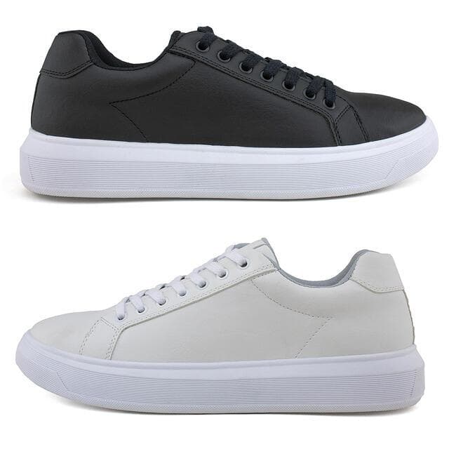 Kit 2 Tênis Casual Masculino High Soft com Ajuste em Cadarço
