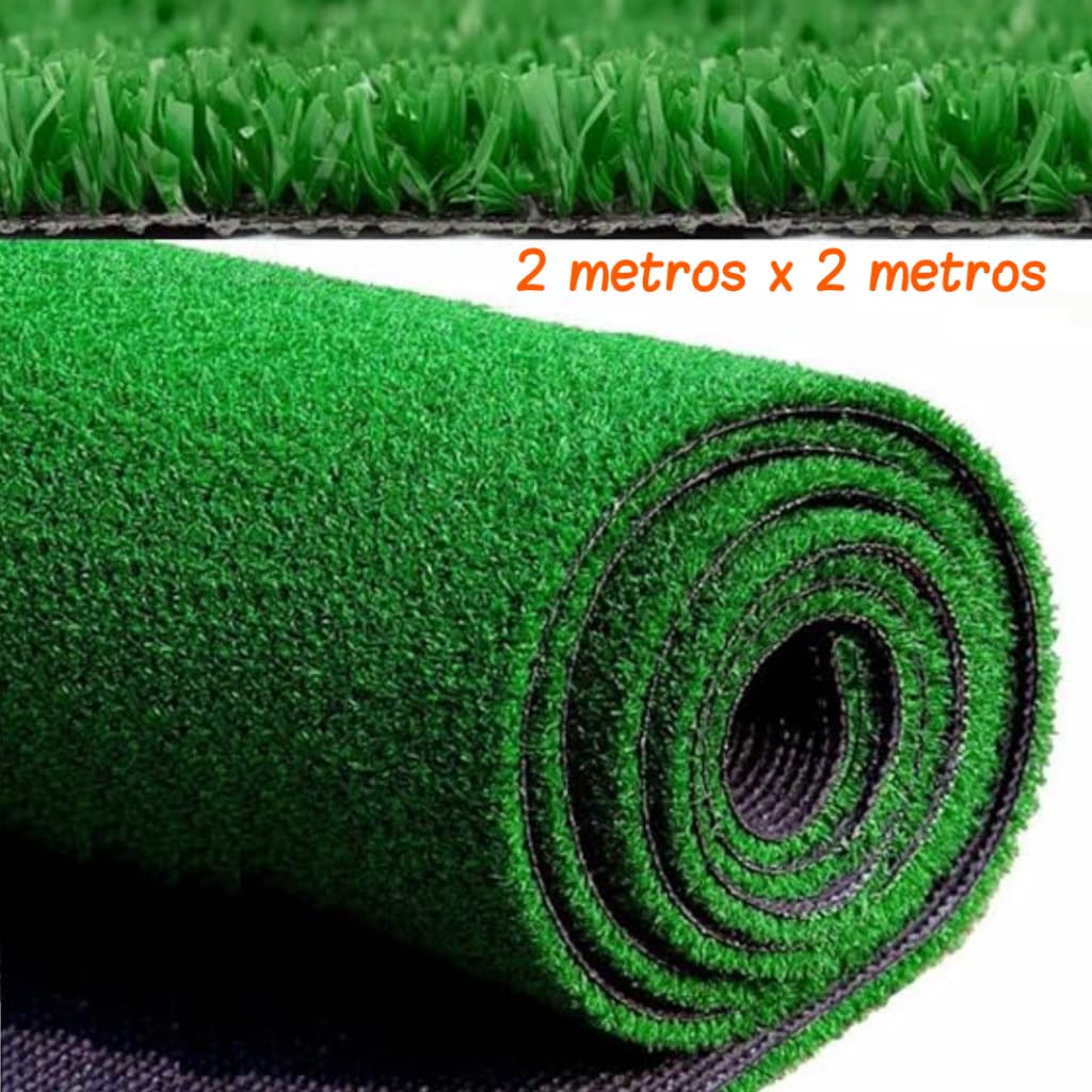 Grama Sintética Decorativa 12mm Especial  Original Promoção 2 x 2 ( 4m2 )