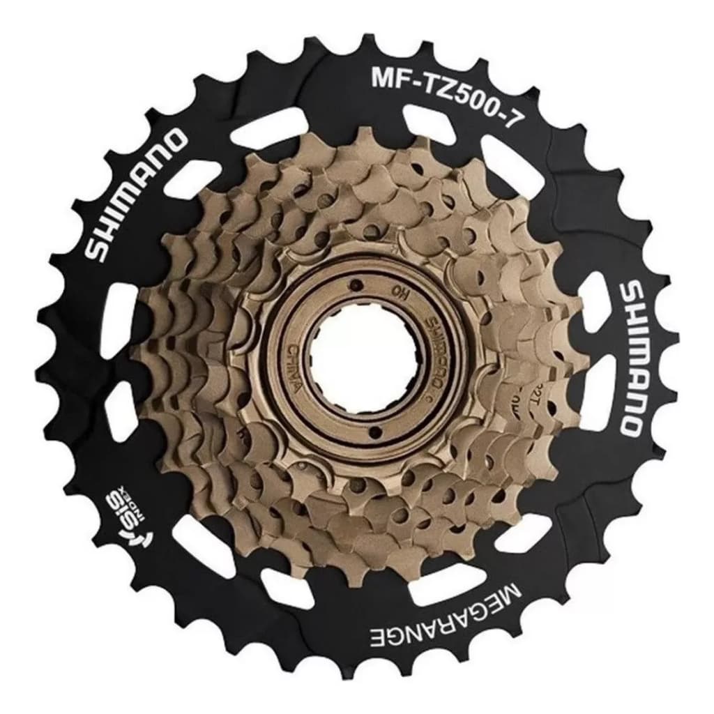 Catraca Shimano Tourney TZ500 7v 14-34d Megarange Rosca