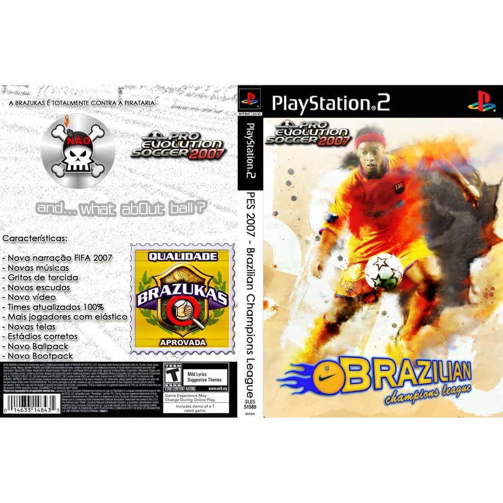 Brazukas Champions League 2006-07 PS2