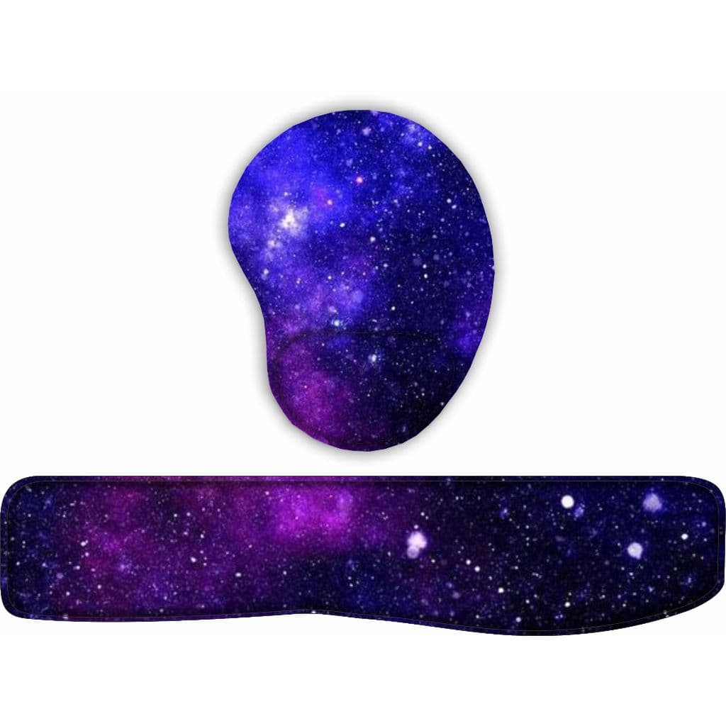 Kit Mouse Pad + Apoio de Teclado Ergônomico Universo