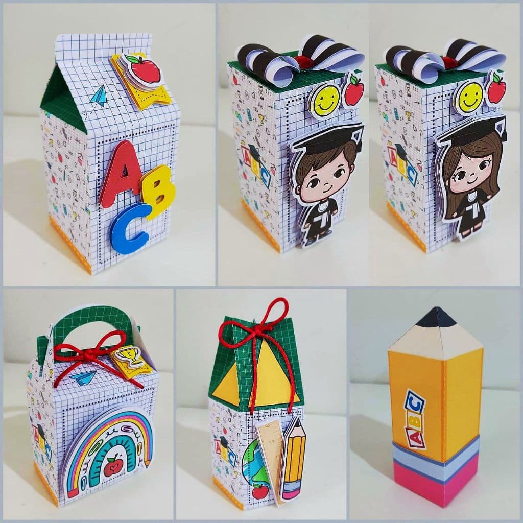 Kit Festa Caixas Clássicas ABC - 30 unidades