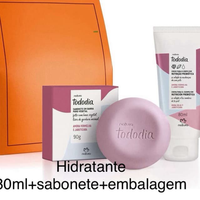 Kit Amora Vermelha e Jabuticaba Tododia Natura