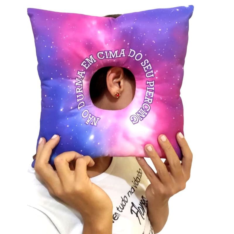 5 Almofadas  para Piercing personalizada.