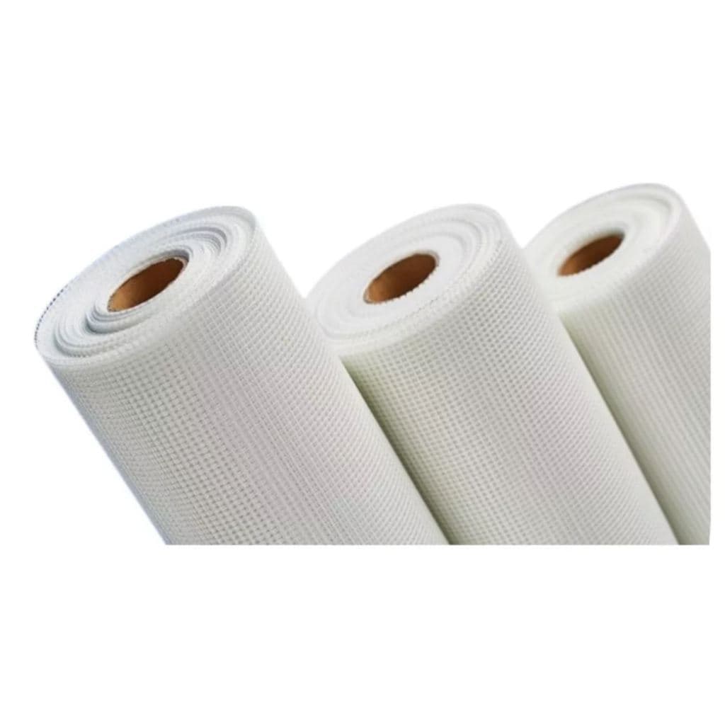 Tela Fibra De Vidro Para Reforço De Alvenaria 50m X 1m