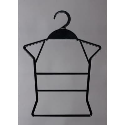 Cabide Bebê Corpinho Temos Disponível em Branco, Preto e Acrilíco