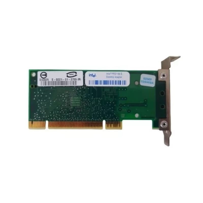 Placa Rede Perfil Baixo Intel Pro Desktop Adapter Rj 45 Pci Low Profile LAN