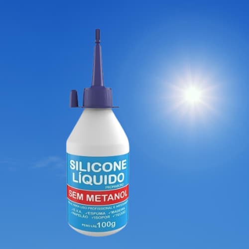 Cola Silicone Liquida Incolor P/ Artesanato 100ml Permabond.