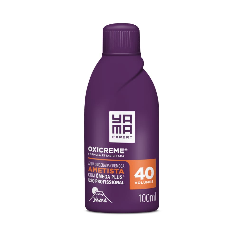 Água Oxigenada Cremosa Yamá Ametista 40Vol  100ml