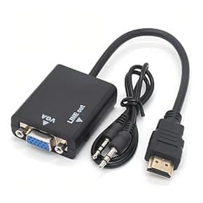 Cabo Adaptdor Hdmi Para Vga Tv Xbox 360 Notebook Ps3
