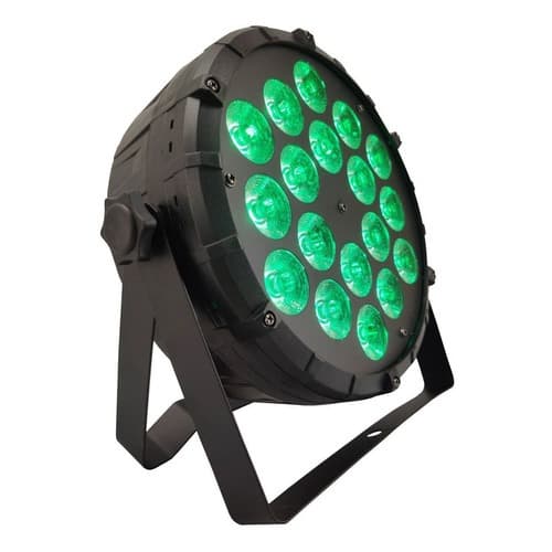 1 Canhão led Refletor Par Led 18 Leds Rgbw Dmx Jogo Luz