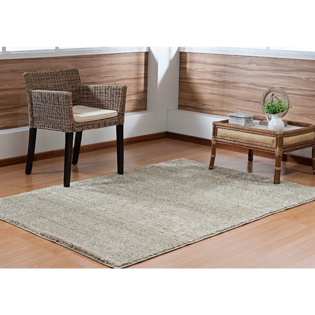 Tapete Quadrado 2,00 X 2,00 Classic Pelo Curto Macio Moderno 100% Antiderrapante Oasis