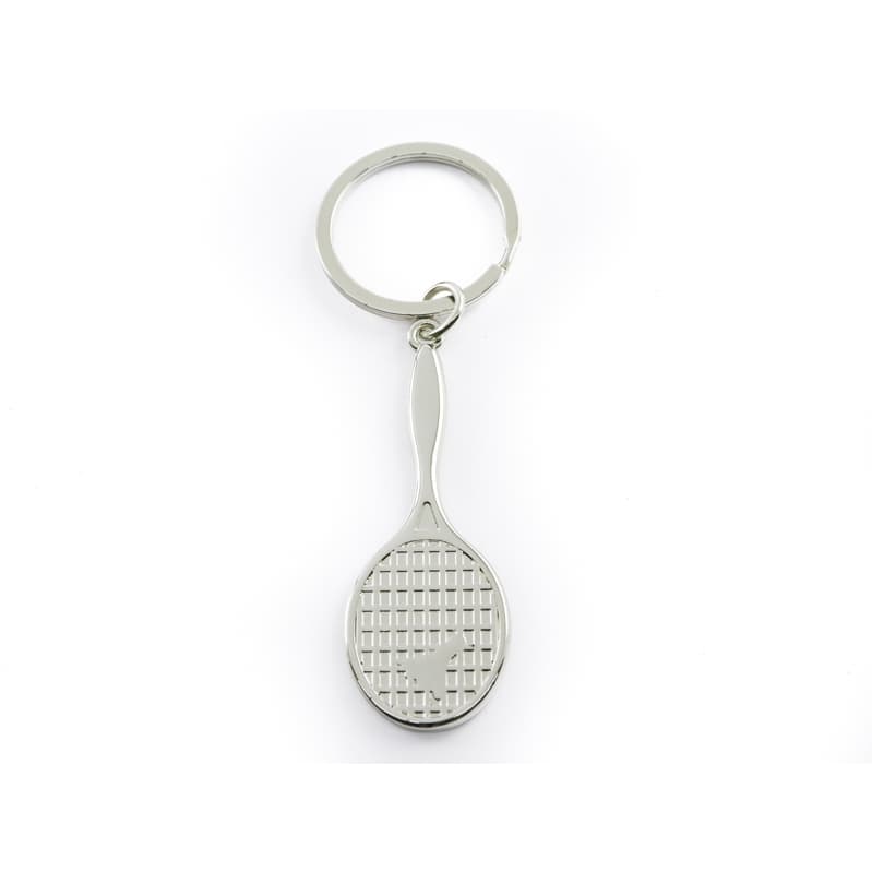 Chaveiro Raquete De Metal Decorativo
