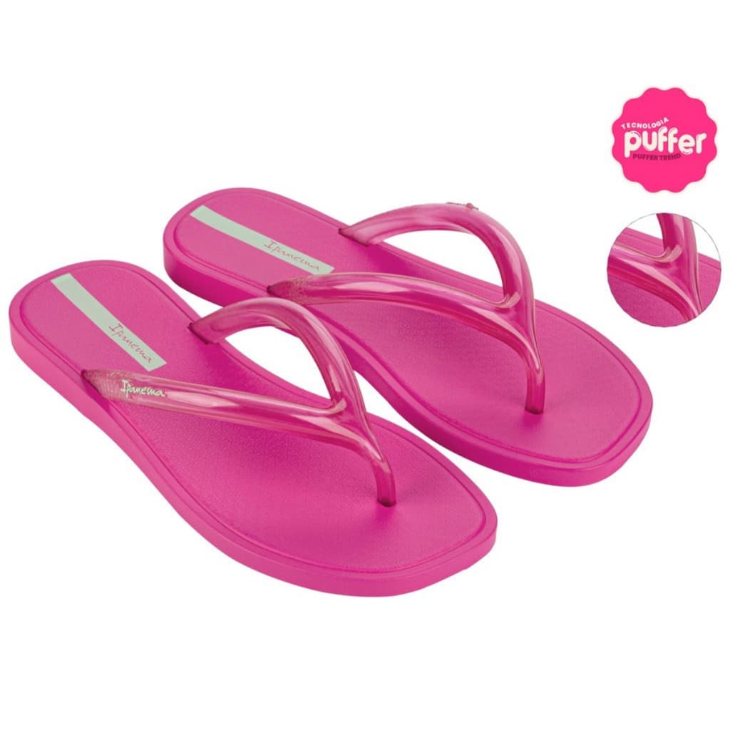 Chinelo Infantil Feminino Ipanema Puffer Confortável Oferta